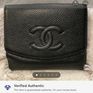 Authentic Caviar Chanel Wallet